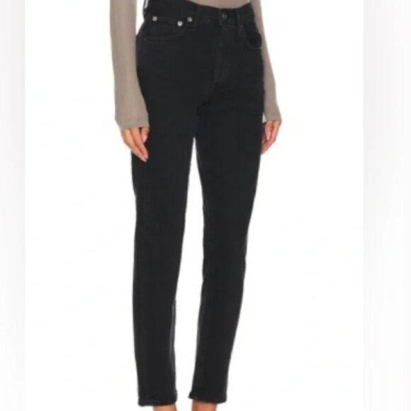 AGOLDE Black Devon Ankle Jeans Size 27 - Picture 6 of 14